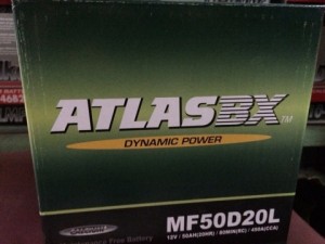 Ác quy Atlas Bx MS50D20L